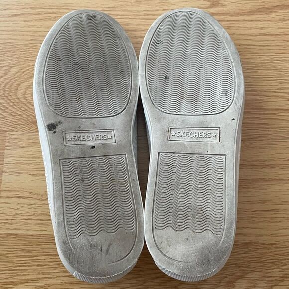 Skechers White Air-Cooled Memory Foam Sneakers Womens Size 6.5 - Picture 8 of 9